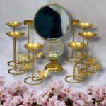 هفت سین استیل طلایی ۱۱ تیکه