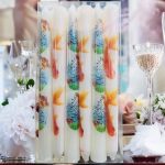 شمع بلند قلمی عید نوروز