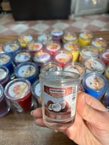 شمع عطری نارگیل: تجربه‌ای لذت‌بخش