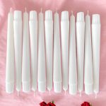 شمع قلمی بلند ۲۰ سانت بدون اشک و دود