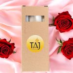 شمع قلمی بلند ۲۰ سانت بدون اشک و دود