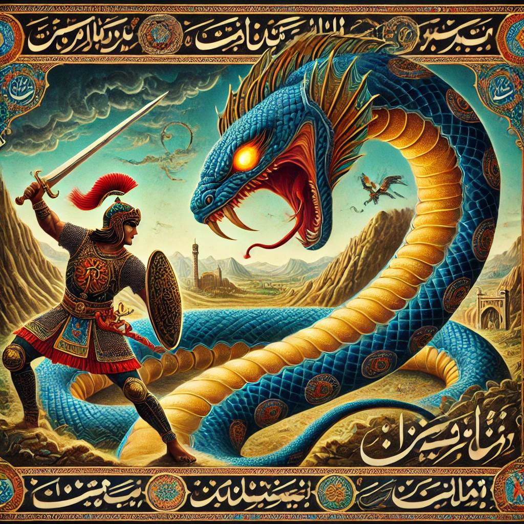 مار در ادبیات فارسی