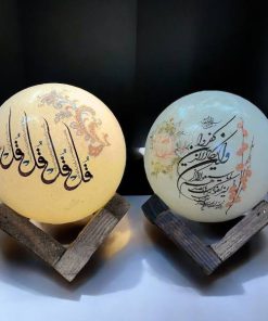 سنگ نمک با لامپ