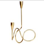 جا شمع قلمی ۲ عددی استیل