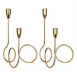 جا شمع قلمی ۲ عددی استیل