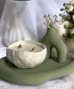 ست دکوری شمع و سنگ پافیلی
