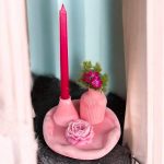 ست سنگی با شمع