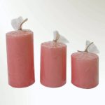 شمع قطر 5 صورتی