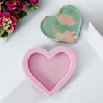 قالب سیلیکون زیر لیوانی یا هفت سین قلب