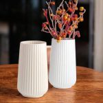 گلدان سرامیکی خطی