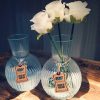 گلدان شیشه ای خطی