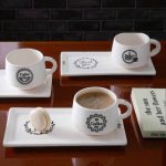 ست فنجان و سینی تکست