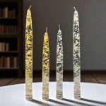 شمع قلمی کریستالی 30 سانتی