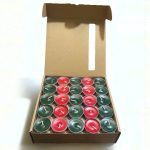 شمع وارمر قرمز و سبز 100 عددی