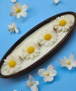 شات قایقی شمع عطری بابونه