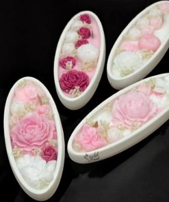 شات قایقی شمع عطری گل آلاله