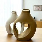 گلدان دو تیکه قلبی