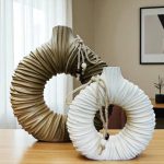 گلدان دونات دو سایز بزرگ و متوسط