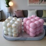 شمع روبیک رنگ به سفارش مشتری