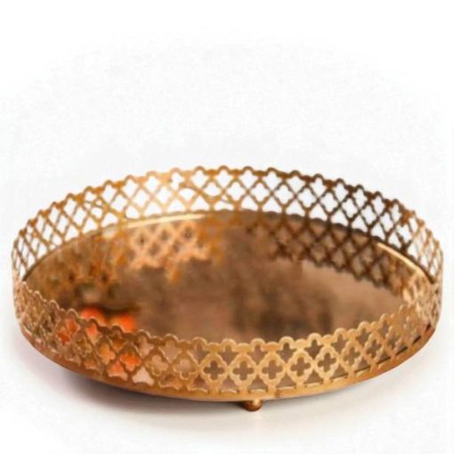 سینی کف آینه استیل