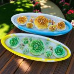 شات قایقی شمع گل